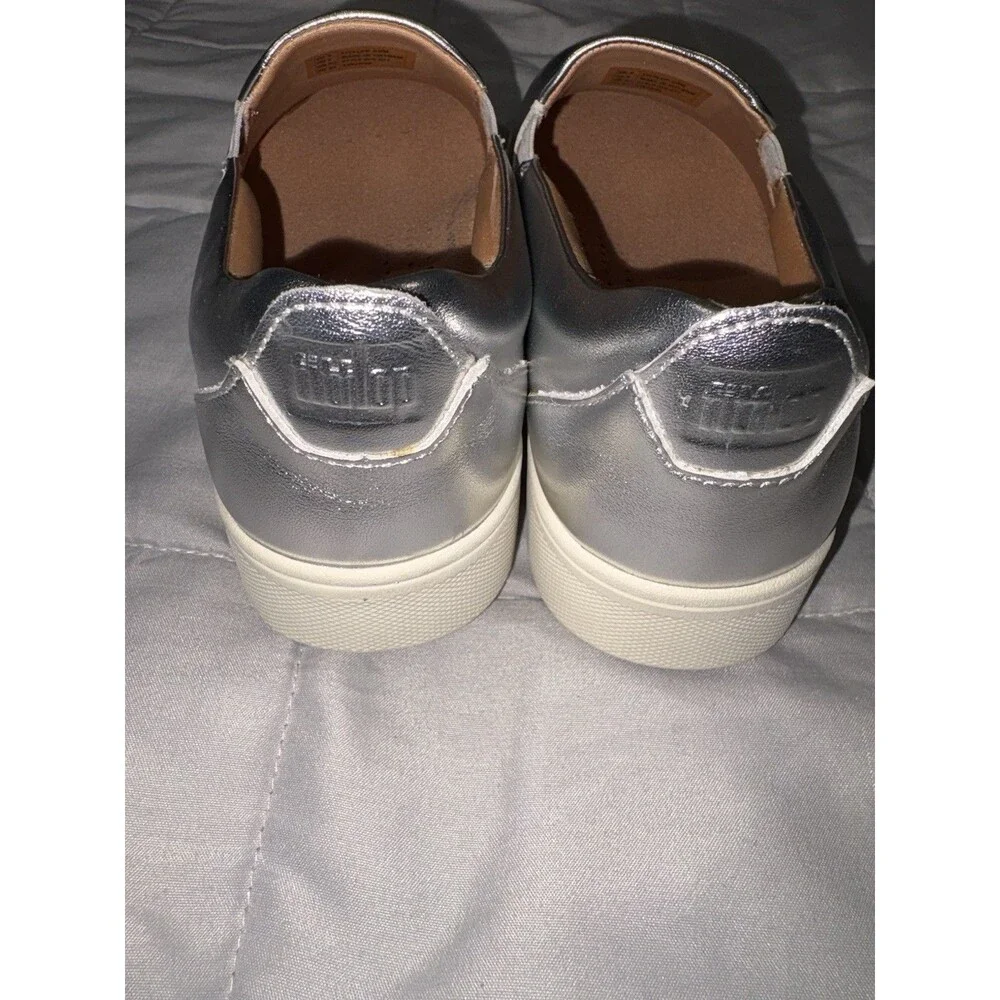 New Fitflop Rally Slip-On Platform Skate Sneakers Sz 6